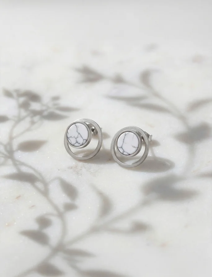 Fülbevaló Hirea Silver