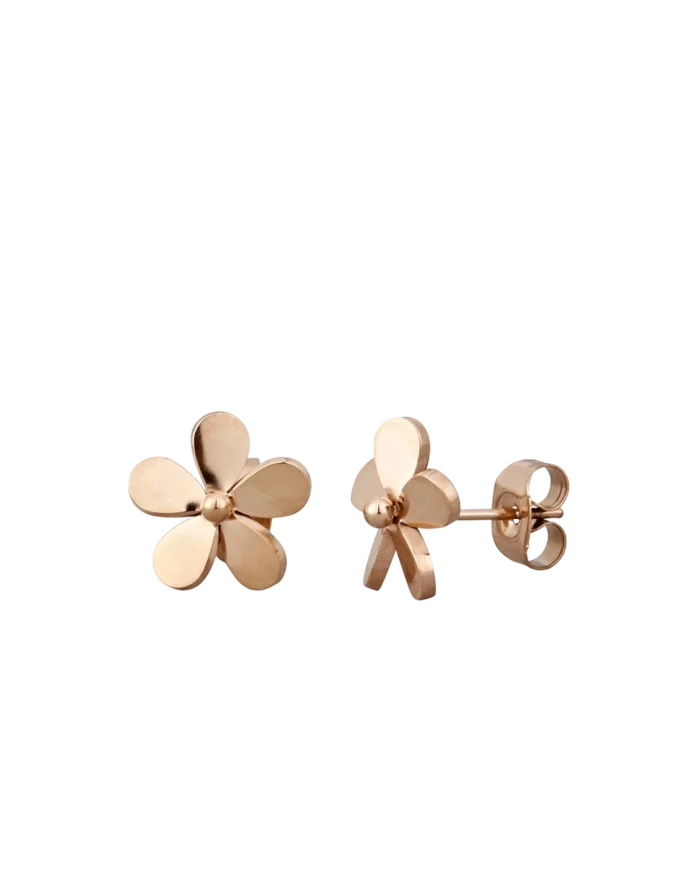 Fülbevaló Fleurette Rosegold