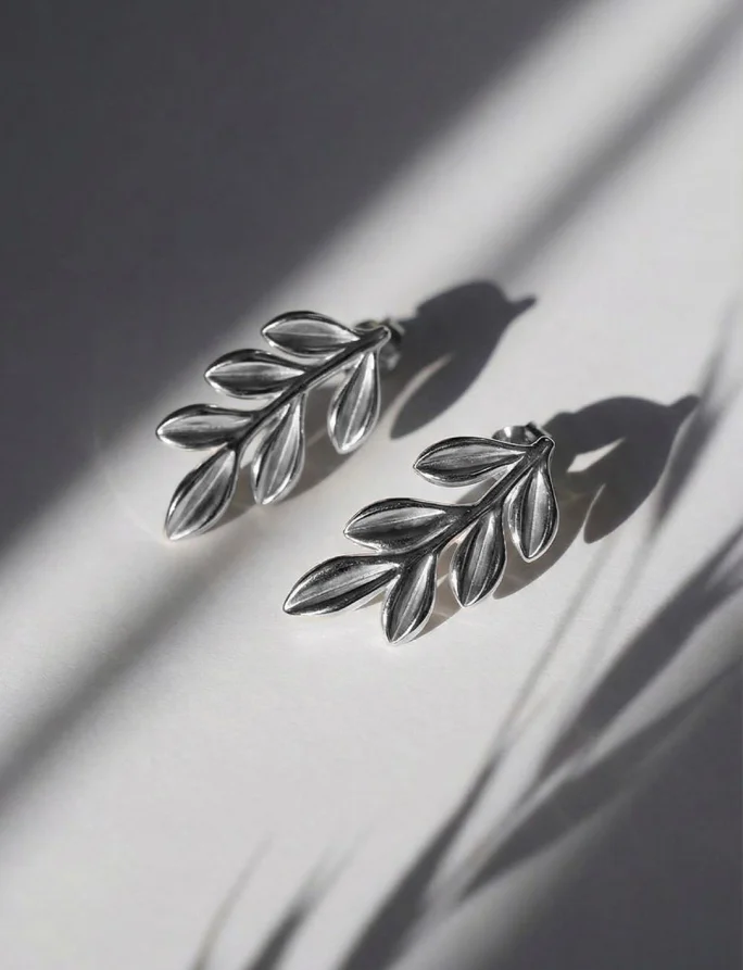 Fülbevaló Floriana Silver