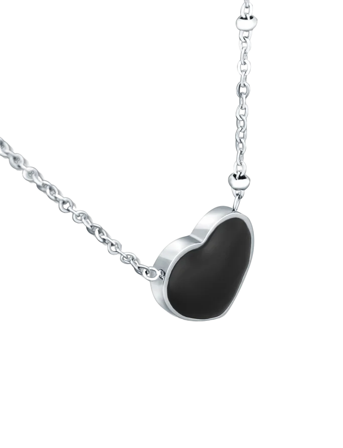 Nyaklánc Sophie Heart Black