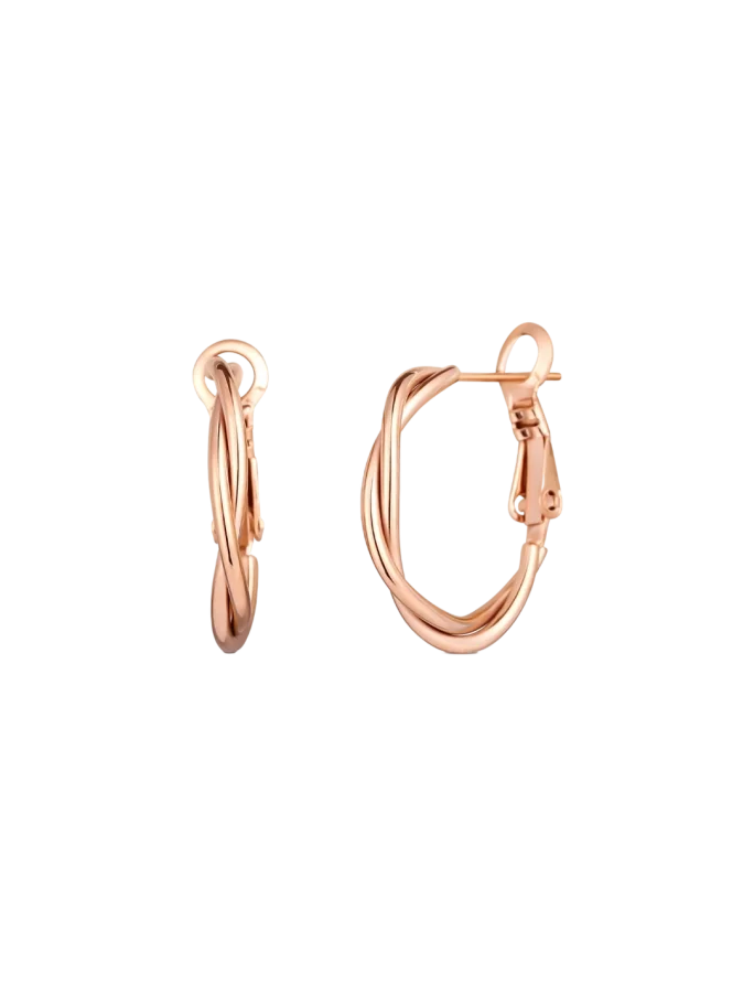 Fülbevaló Aster Rose Gold