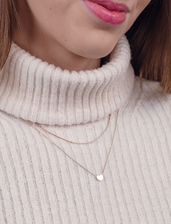 Nyaklánc Detis Rose Gold