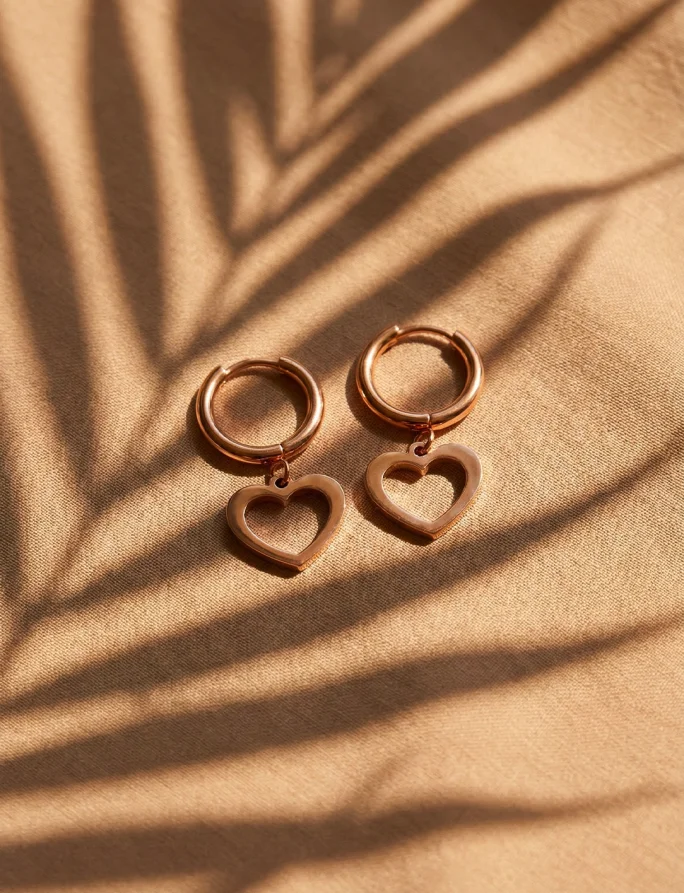 Fülbevaló Glimmer Rose Gold