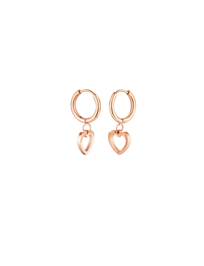 Fülbevaló Glimmer Rose Gold