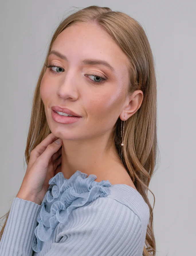 Fülbevaló Saria Rose Gold