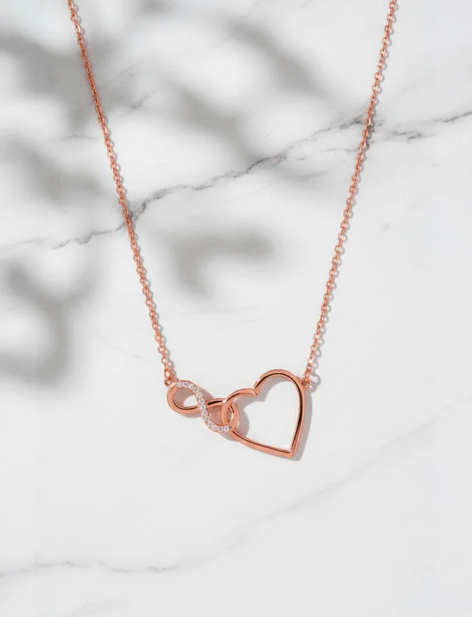 Nyaklánc Resita Rose Gold