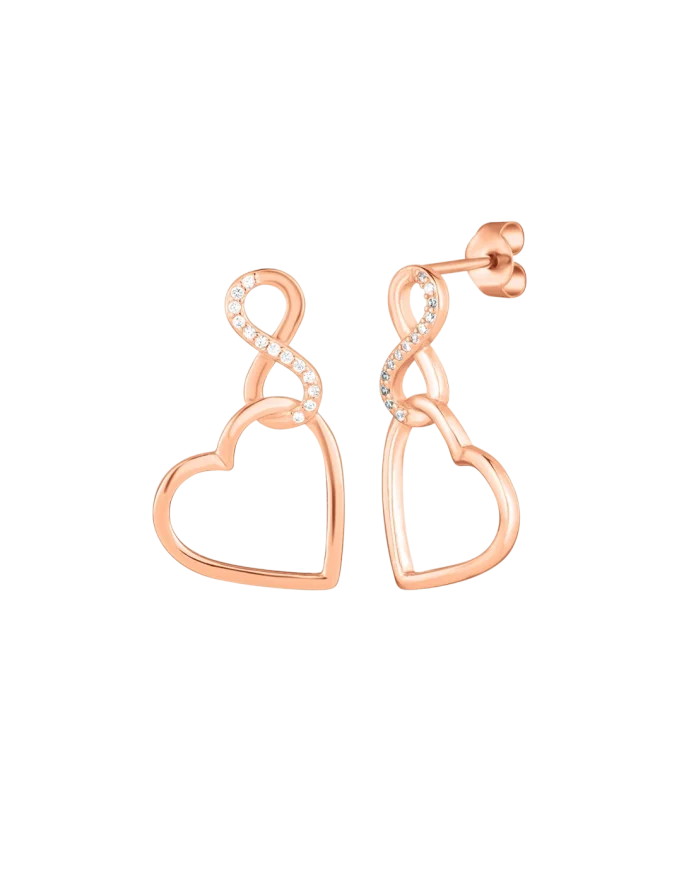 Fülbevaló Resita Rose Gold