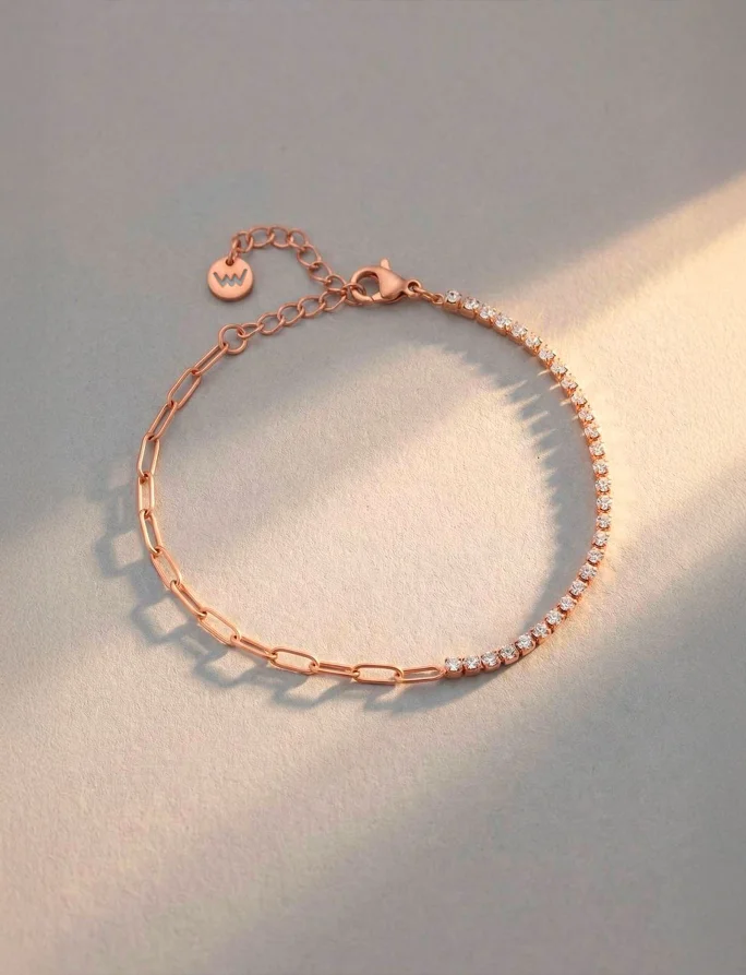 Karkötő Lumisa Rose Gold
