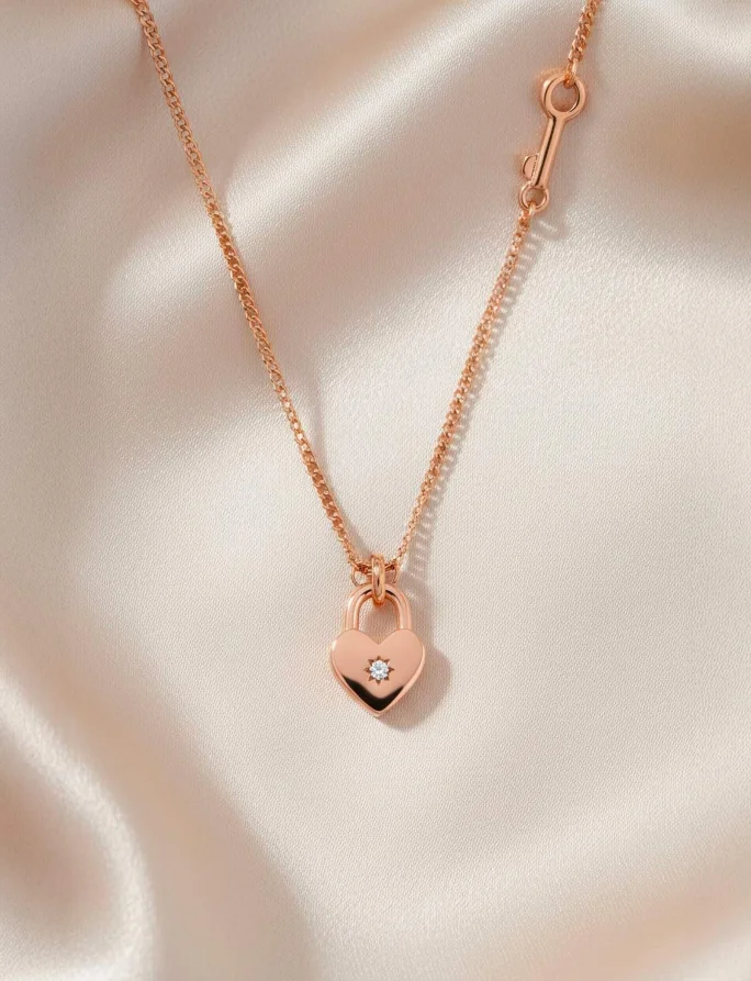Nyaklánc Zibella Rose Gold