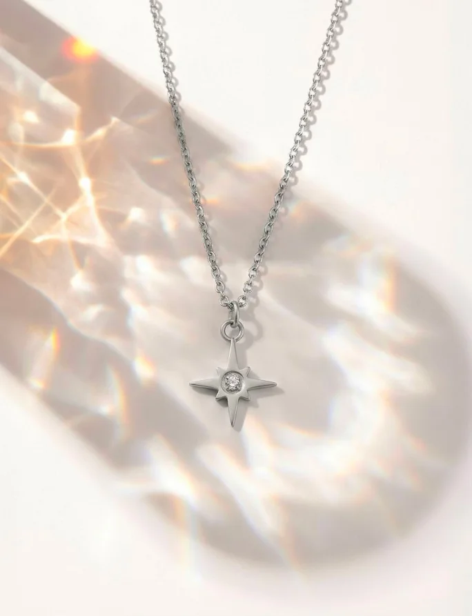 Nyaklánc Staria Silver