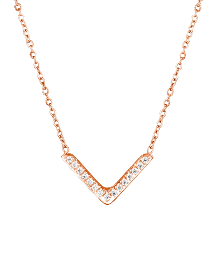Nyaklánc Amelora Rose Gold