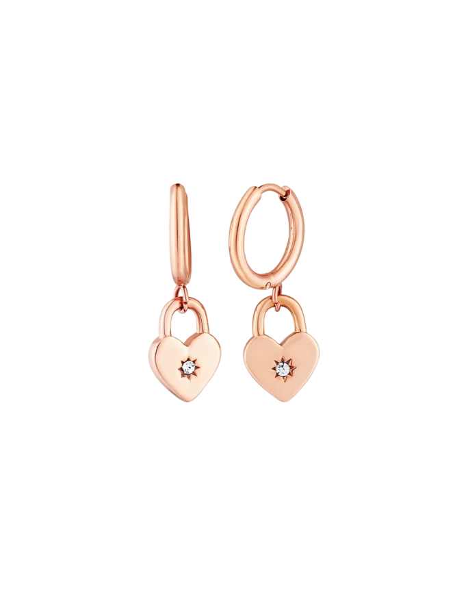 Fülbevaló Zibella Rose Gold