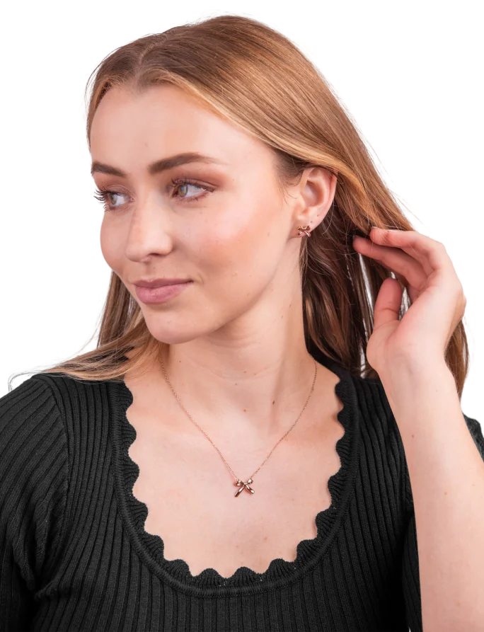 Fülbevaló Celiva Rose Gold