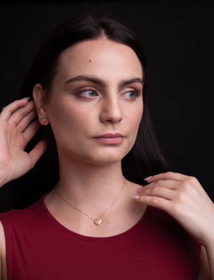 Fülbevaló Disa Rose Gold