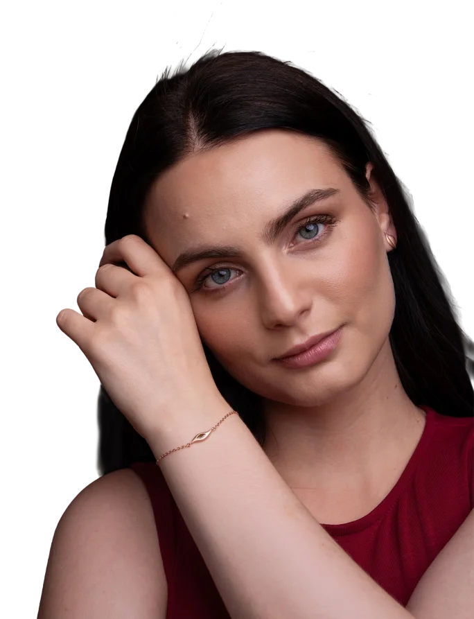 Fülbevaló Enid Rose Gold