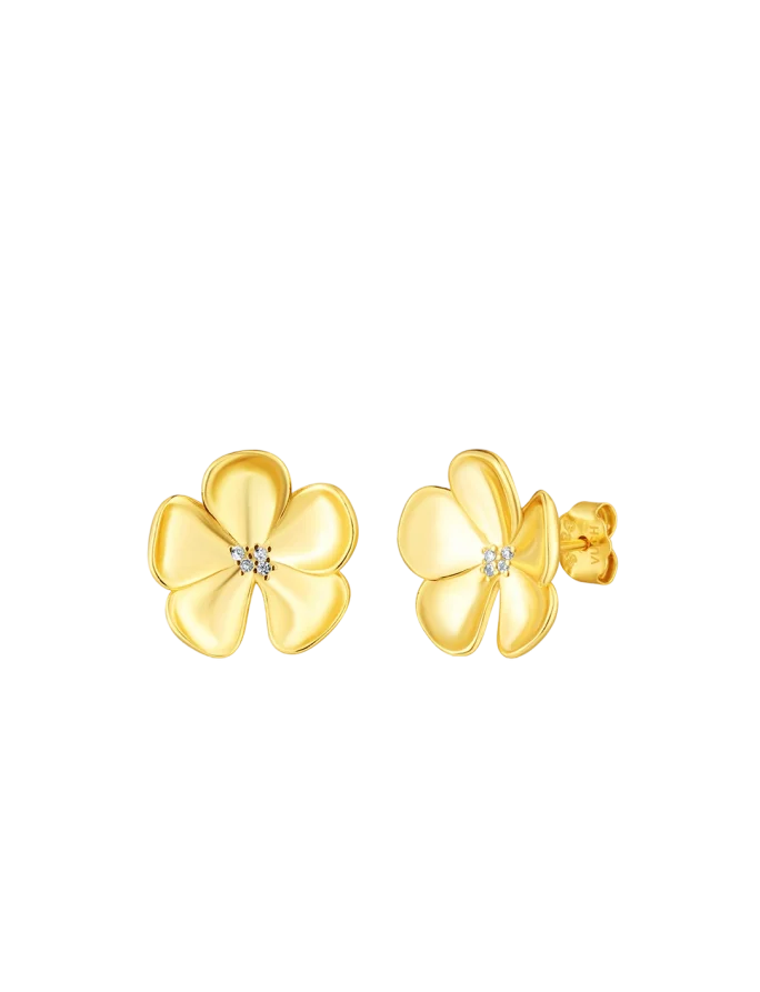 Fülbevaló Floret Gold