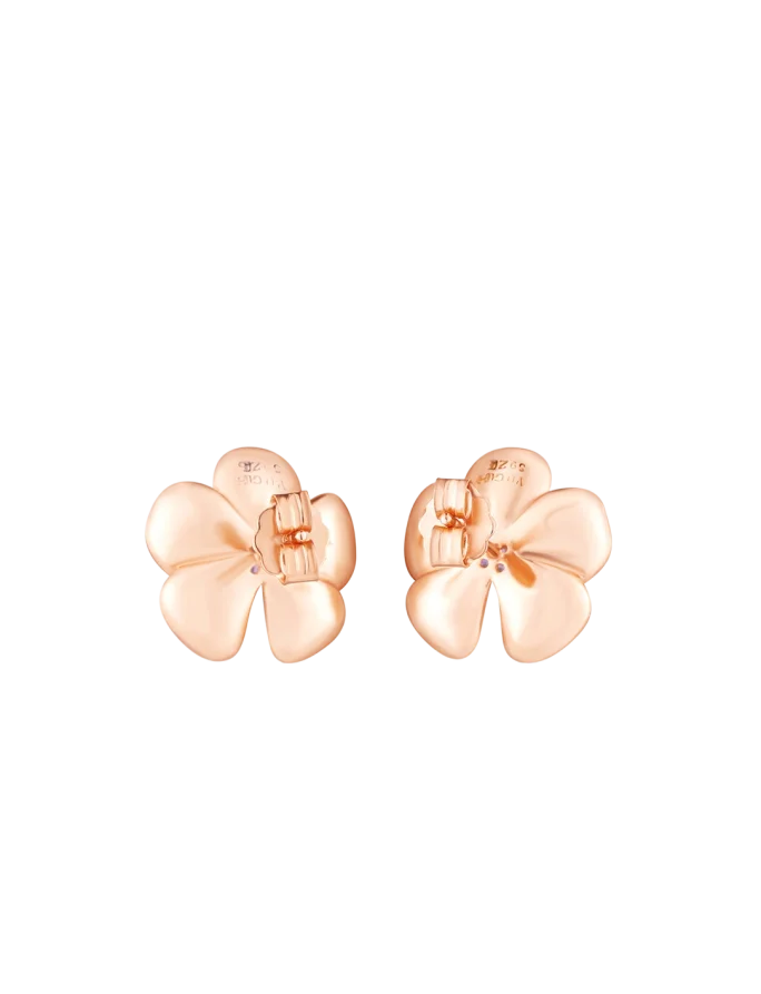 Fülbevaló Floret Rose Gold
