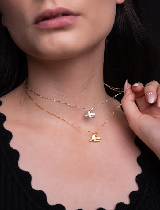 Nyaklánc Dove Silver