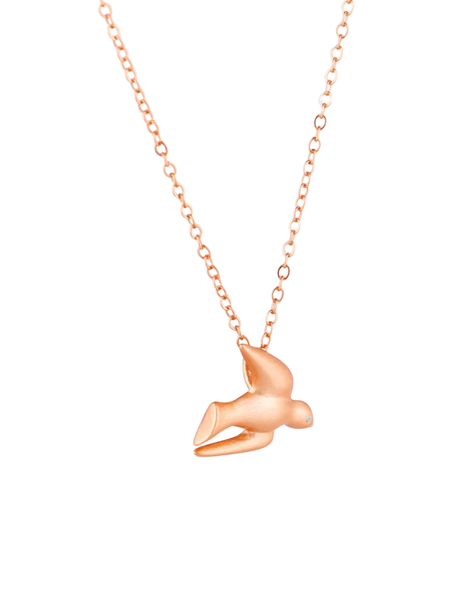 Nyaklánc Dove Rose Gold