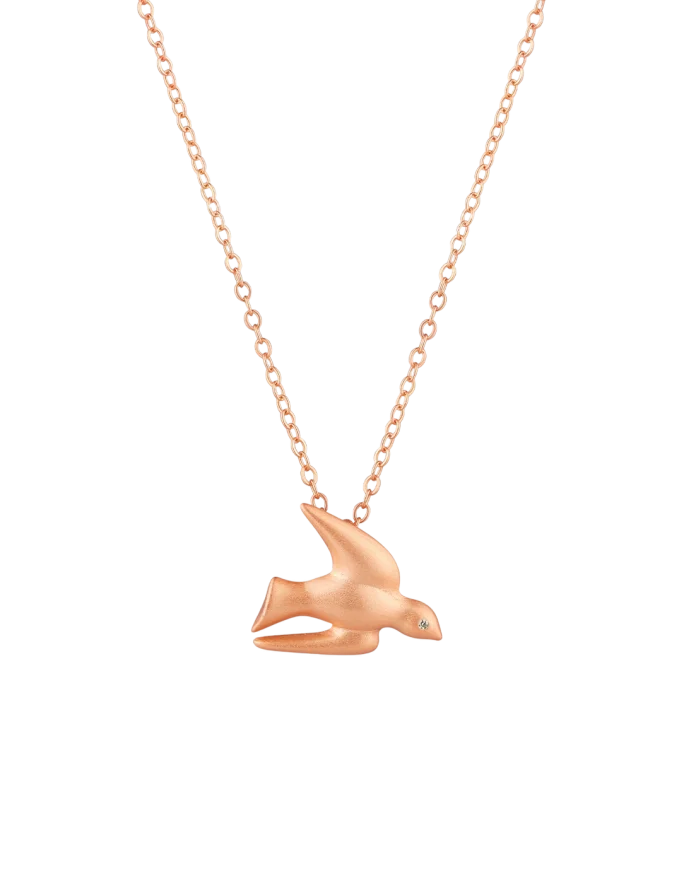 Nyaklánc Dove Rose Gold
