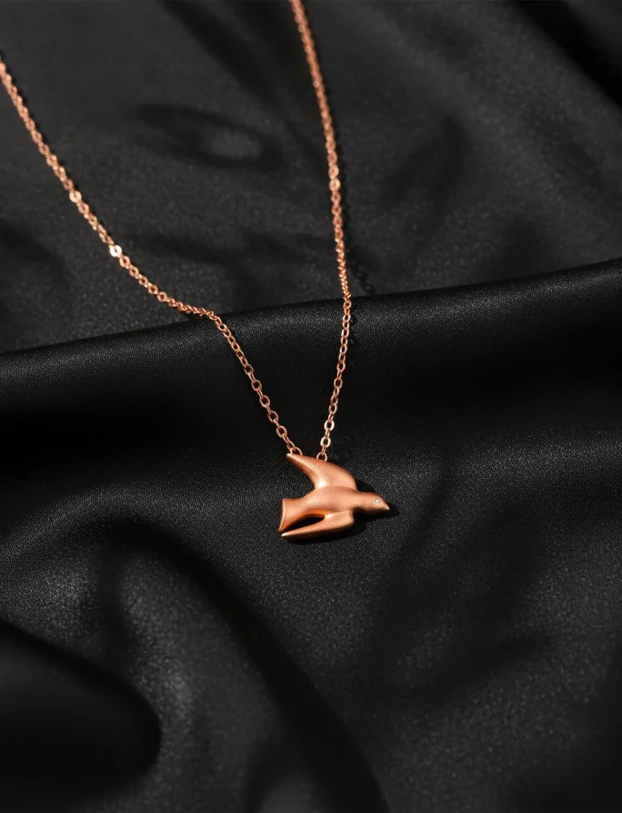 Nyaklánc Dove Rose Gold