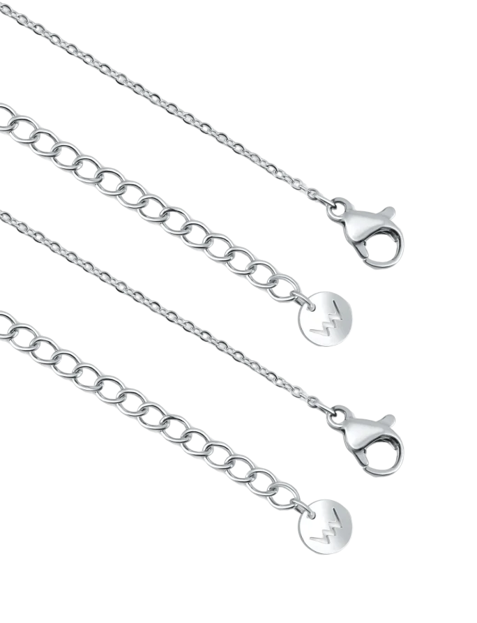 Nyaklánc Puzea Silver