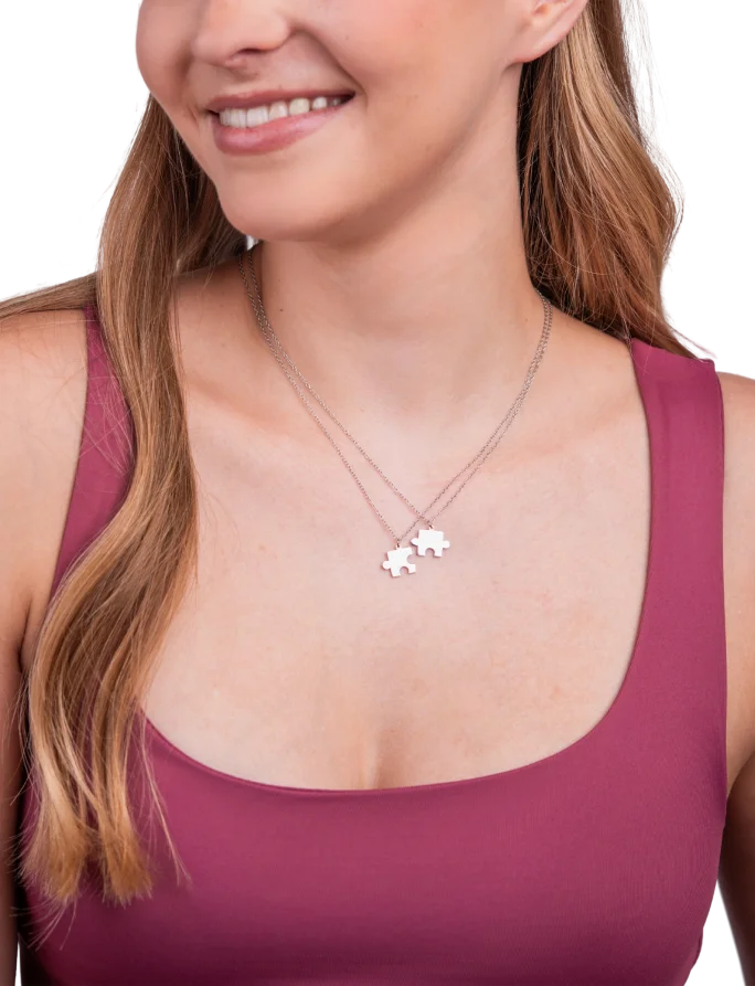 Nyaklánc Puzea Silver