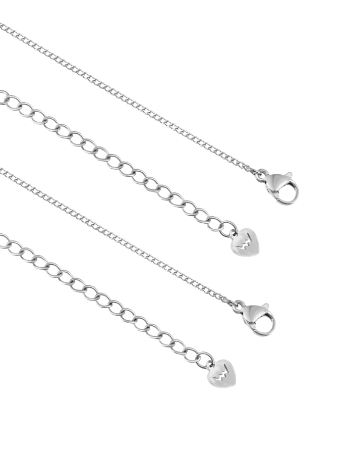 Nyaklánc Claribel Silver