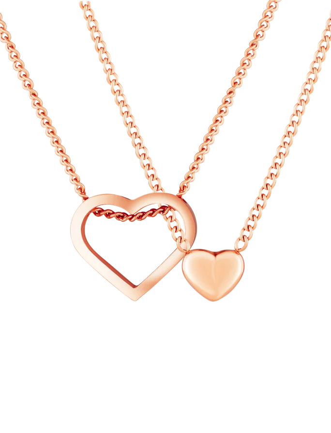 Nyaklánc Claribel Rose Gold