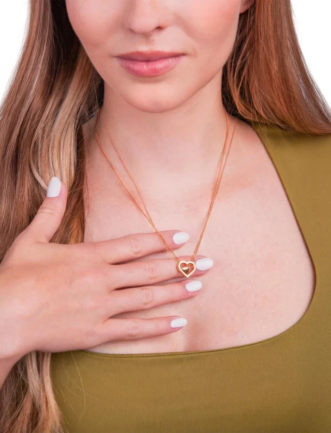 Nyaklánc Claribel Rose Gold