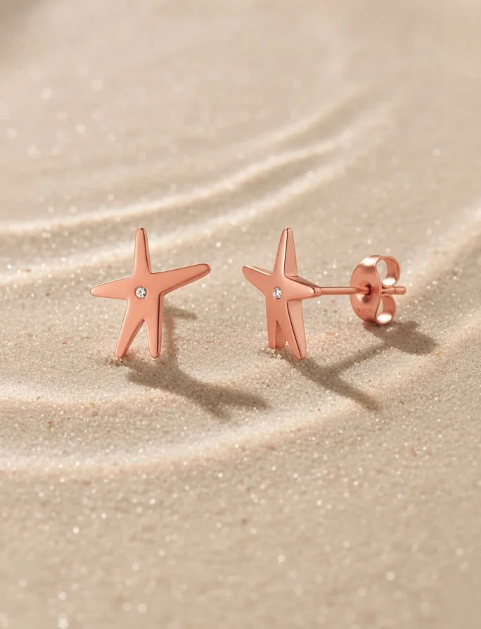 Fülbevaló Nyxa Rose Gold