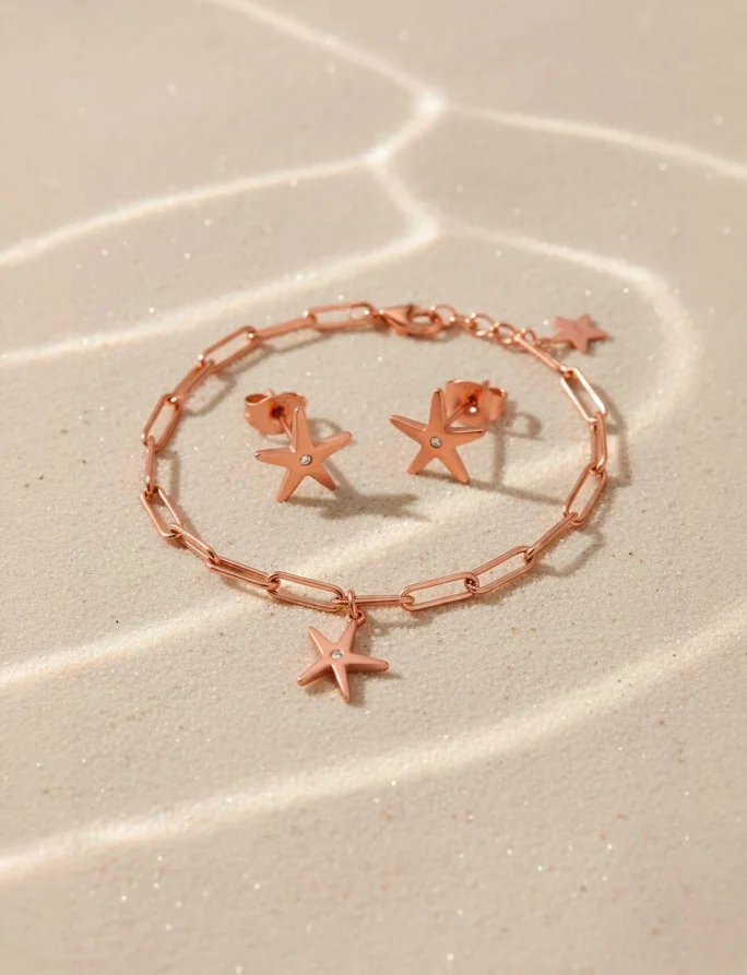 Karkötő Nyxa Rose Gold