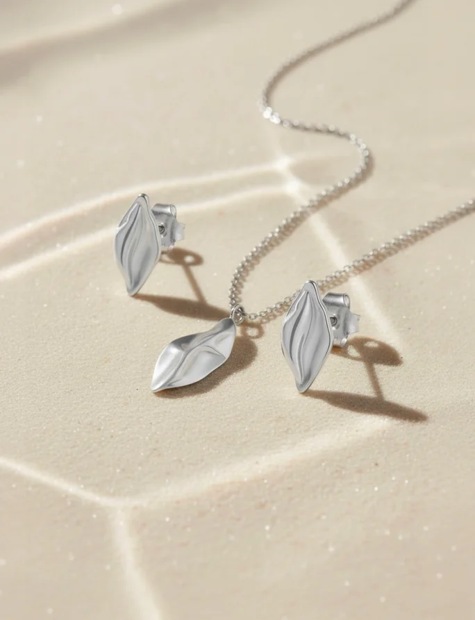Fülbevaló Virela Silver
