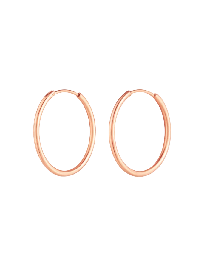 Fülbevaló Yetta Middle Rose Gold