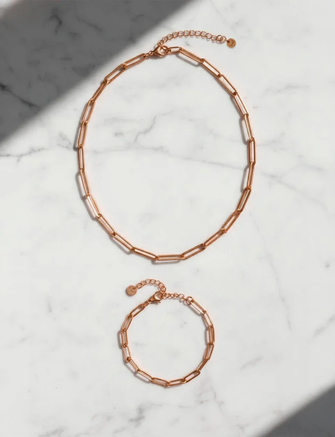 Nyaklánc Elar Rose Gold