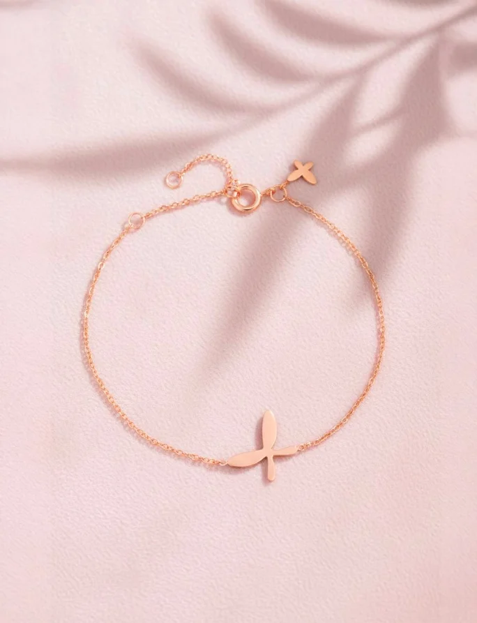 Karkötő Elaria Rose Gold