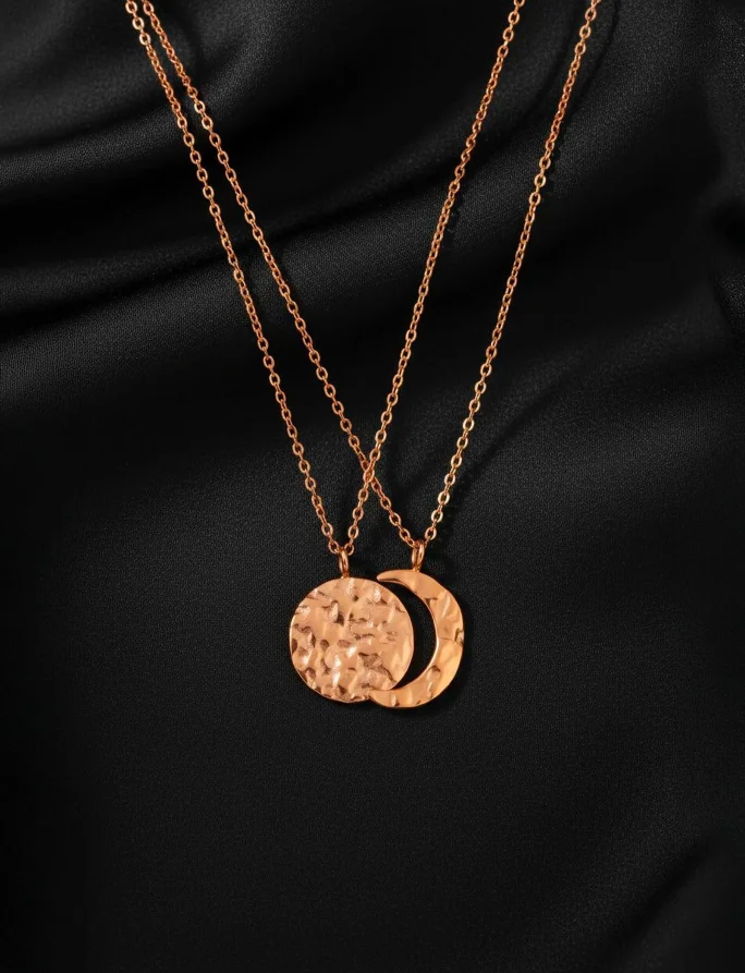 Nyaklánc Lunara Rose Gold