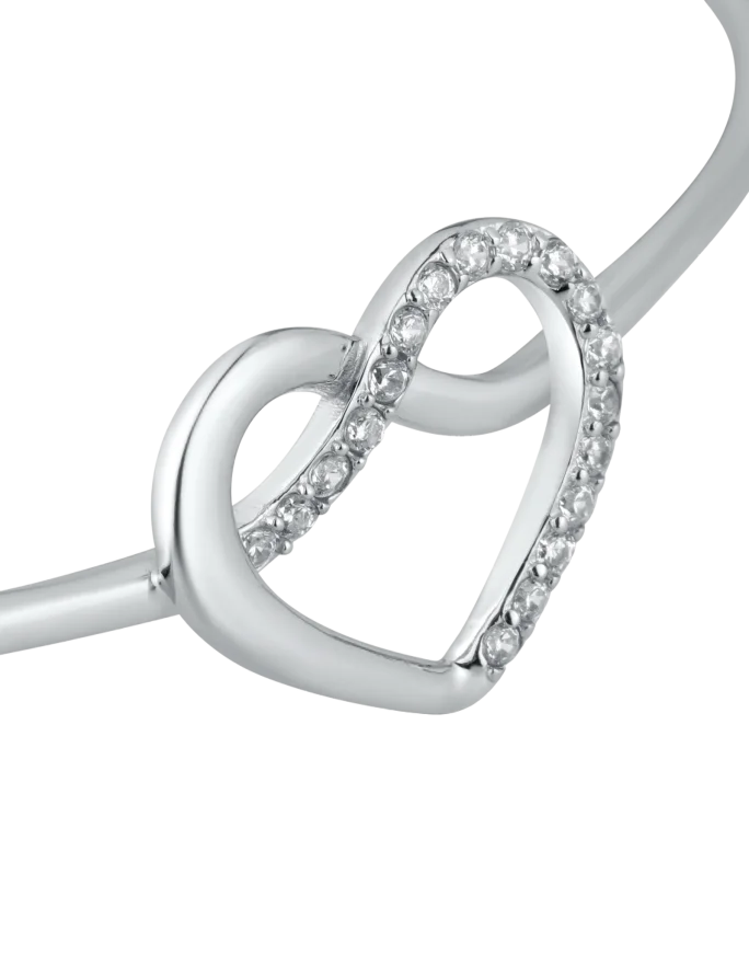 Karkötő Annie Heart Silver