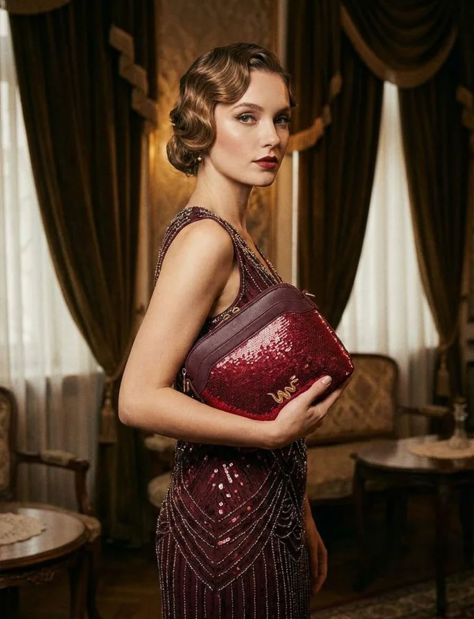 Fossy Sequin Mini Wine