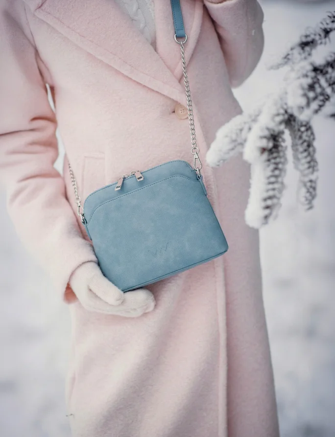 Fossy Mini Suede Blue