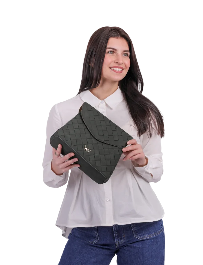 Byrsa Intrecciato Green