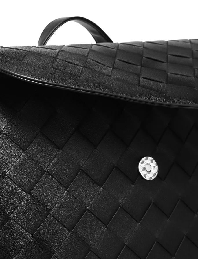 Joanna Intrecciato Black