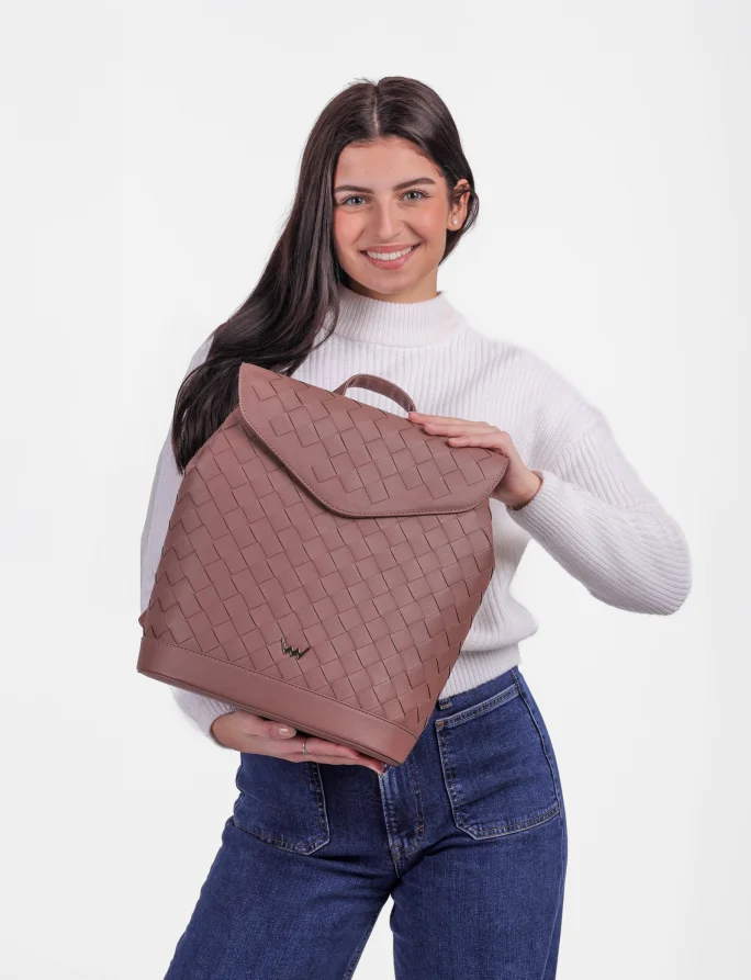 Joanna Intrecciato Dusty Pink