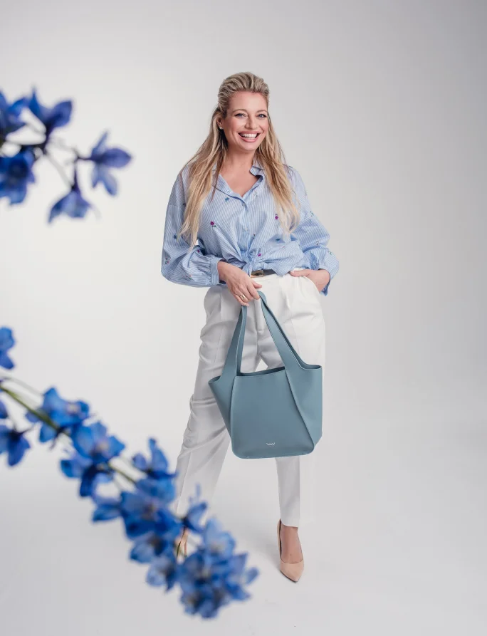 Calyste Middle Dusty Blue
