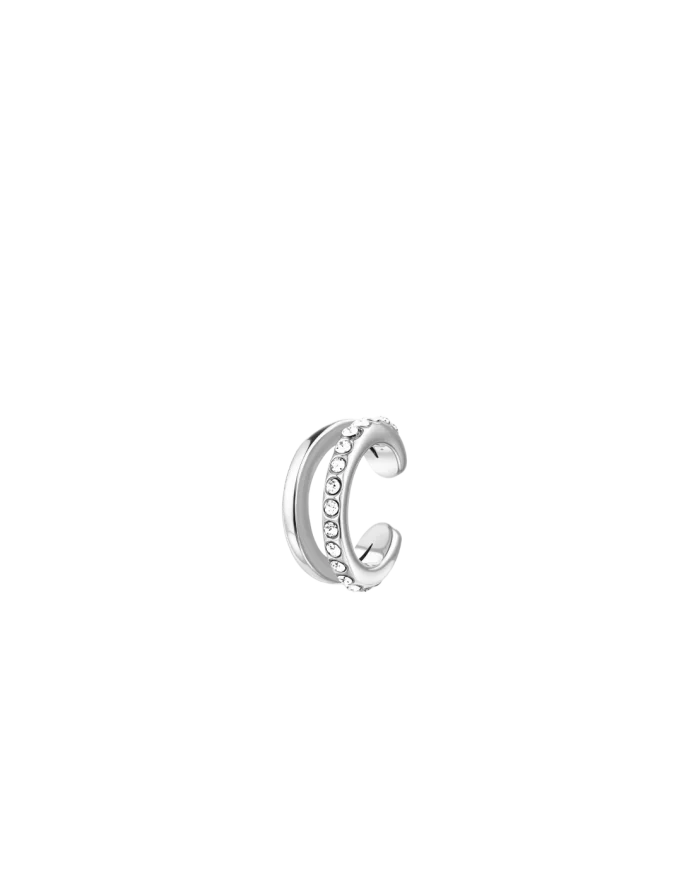 Fülbevaló Vein Silver