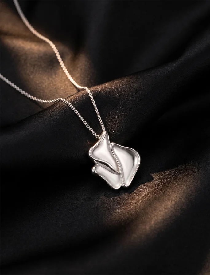 Nyaklánc Calyx Silver