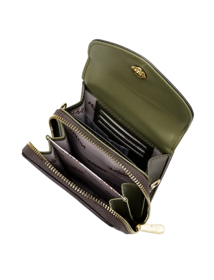 Olivia Flap Crossbody Wallet