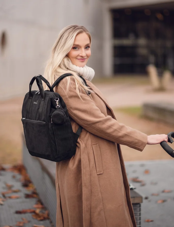 Eloa Corduroy Black