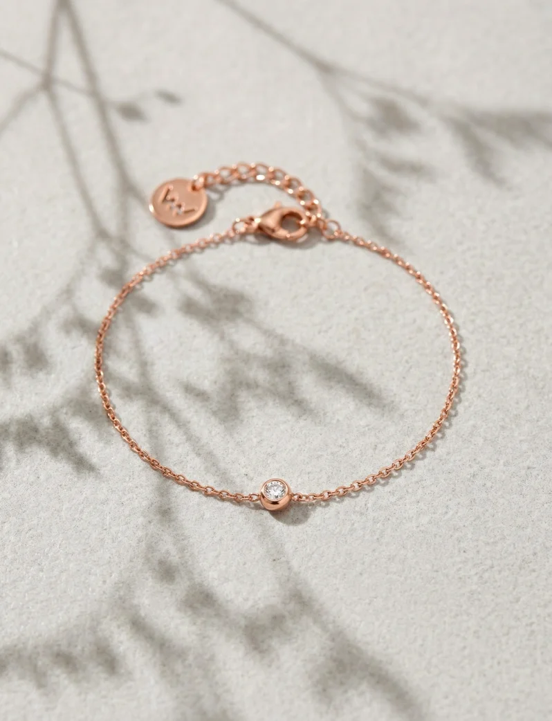 Karkötő Gem Rose Gold
