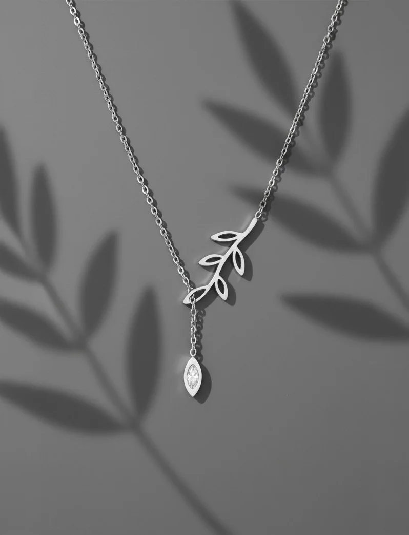 Nyaklánc Fallness Silver